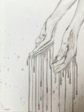 Z. WÆT HANDS (30x40 Canvas)