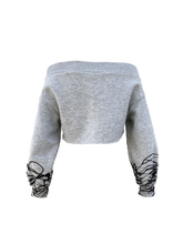 Load image into Gallery viewer, HEMI Bardot Stracciatella Croptop
