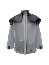 Load image into Gallery viewer, SIBY Grey Felt Jacket
